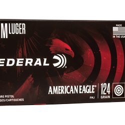 FED AM EAGLE 9MM 124GR FMJ 50/1000
