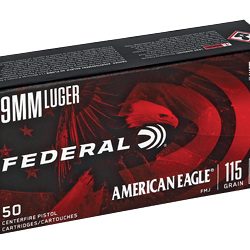 FED AM EAGLE 9MM 115GR FMJ 50/1000