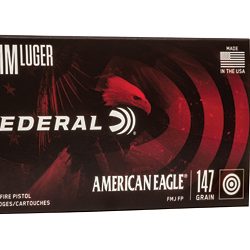 FED AM EAGLE 9MM 147GR FMJ 50/1000