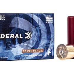 FED PWRSHK 12GA 2.75 MX 00 BCK 5/250
