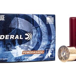 FED PWRSHK 12GA 2.75 MX #4 BCK 5/250