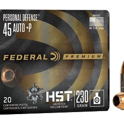 FED PRM HST 45ACP+P 230GR JHP 20/200