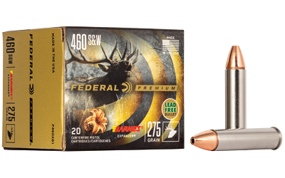 Federal .460 S&W Mag 275gr - 20 Rounds-$12 Shipping