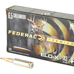 FED PREM 6.5CRD 143GR ELD-X 20/200