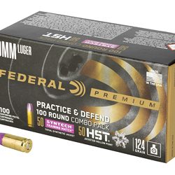 FED PRCTC & DFND 9MM HST/SYN 124GR
