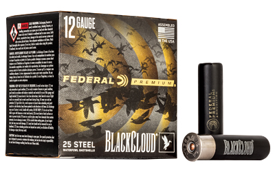 FED BLK CLOUD 12GA 3.5" #2 25/250-$12 Shipping