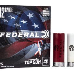 FED TOP GUN 12GA 2.75" #8 RWB 25/250