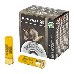 FED UPLND STL 20GA 2.75" #7.5 25/250