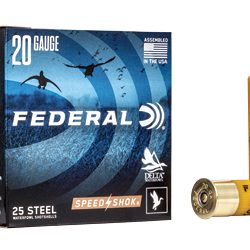 FED SPEED SHOK 20GA 3" #4 25/250
