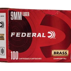 FED CHAMP 9MM 115GR FMJ 100/500