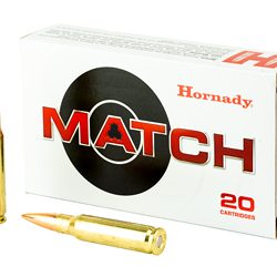 HRNDY 308WIN 168GR BTHP MTCH 20/200