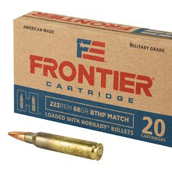 FRONTIER 223REM 68GR BTHP MTCH 20