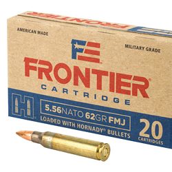 FRONTIER 556NATO 62GR FMJ 20/500