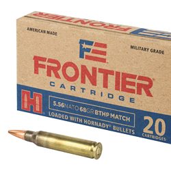 FRONTIER 556NATO 68GR BTHP MTCH 20/5