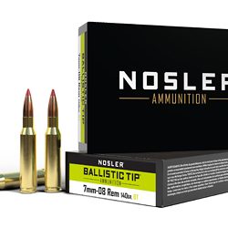 NOSLER 7MM-08 140GR BT 20/200