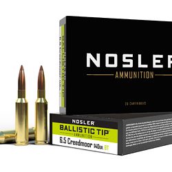 NOSLER 6.5 CREEDMOOR 140GR BT 20/180