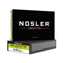 NOSLER 6.5 PRC 140GR BT 20/200