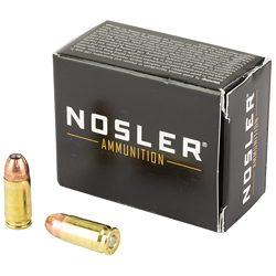 NOSLER ASP 9MM 115GR HG JHP 20/400