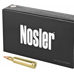 NOSLER 22-250 55GR BT 20/200