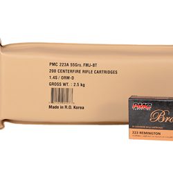 PMC BRNZ 223REM 55GR FMJ 10 BX BP