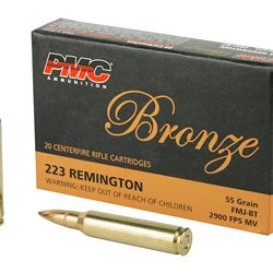 PMC BRNZ 223REM 55GR FMJ 20/1000