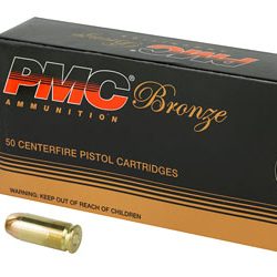 PMC BRNZ 40SW 165GR FMJ 50/1000