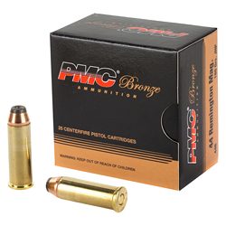 PMC BRNZ 44MAG 180GR JHP 25/500