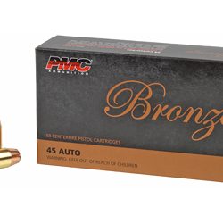 PMC BRNZ 45ACP 185GR JHP 50/1000