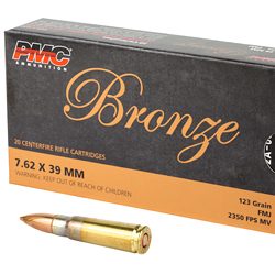 PMC BRNZ 7.62X39 123GR FMJ 20/500