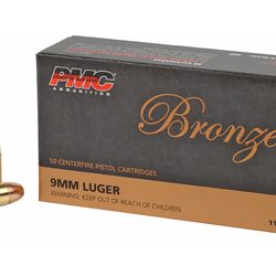 PMC BRNZ 9MM 115GR JHP 50/1000