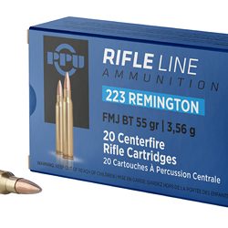 PPU 223REM 55GR FMJBT 20/1000