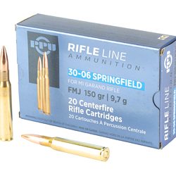 PPU 30-06 SPRING 150G FMJ 20/200