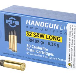 PPU 32 S&W LONG LRN 98GR 50/500