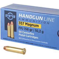 PPU 357MAG FPJ 158GR 50/500