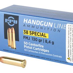 PPU 38SPL FMJ 130GR 50/500