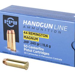 PPU 44MAG JHP 240GR 50/500