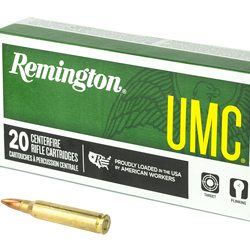 REM UMC 223REM 55GR FMJ 20/200