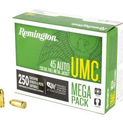 Remington 45 ACP 230gr - 250 Rounds-$12 Shipping