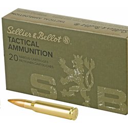 S&B 308WIN 147GR FMJ 20/500