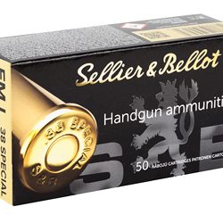 S&B 38SPL 158 FMJ 1000RD CS