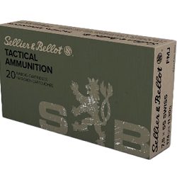 S&B 7.5X55 SWISS 174GR FMJ 20/400