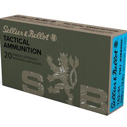 S&B 762X51 SUBSONIC 200GR FMJ 20/500