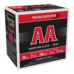 WIN AA SPRT SC 20GA 2.75 #7.5 25/250