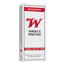 WIN USA 762X39 123GR FMJ 20/200