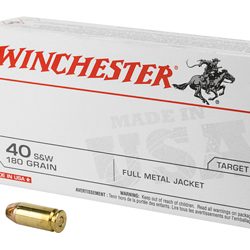 WIN USA 40SW 180GR FMJ 50/500