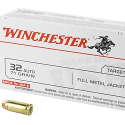 WIN USA 32ACP 71GR FMJ 50/500