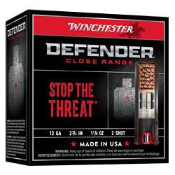 WIN DEFENDER 12GA 2.75" #2 25/250