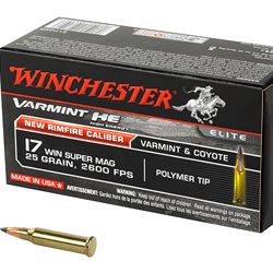 WIN VARMINT HE 17WSM 25GR PT 50/500