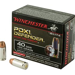 WIN DEFENDER 40SW 165GR JHP 20/200