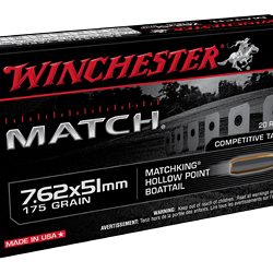 WIN MATCH 7.62X51 175GR 20/500